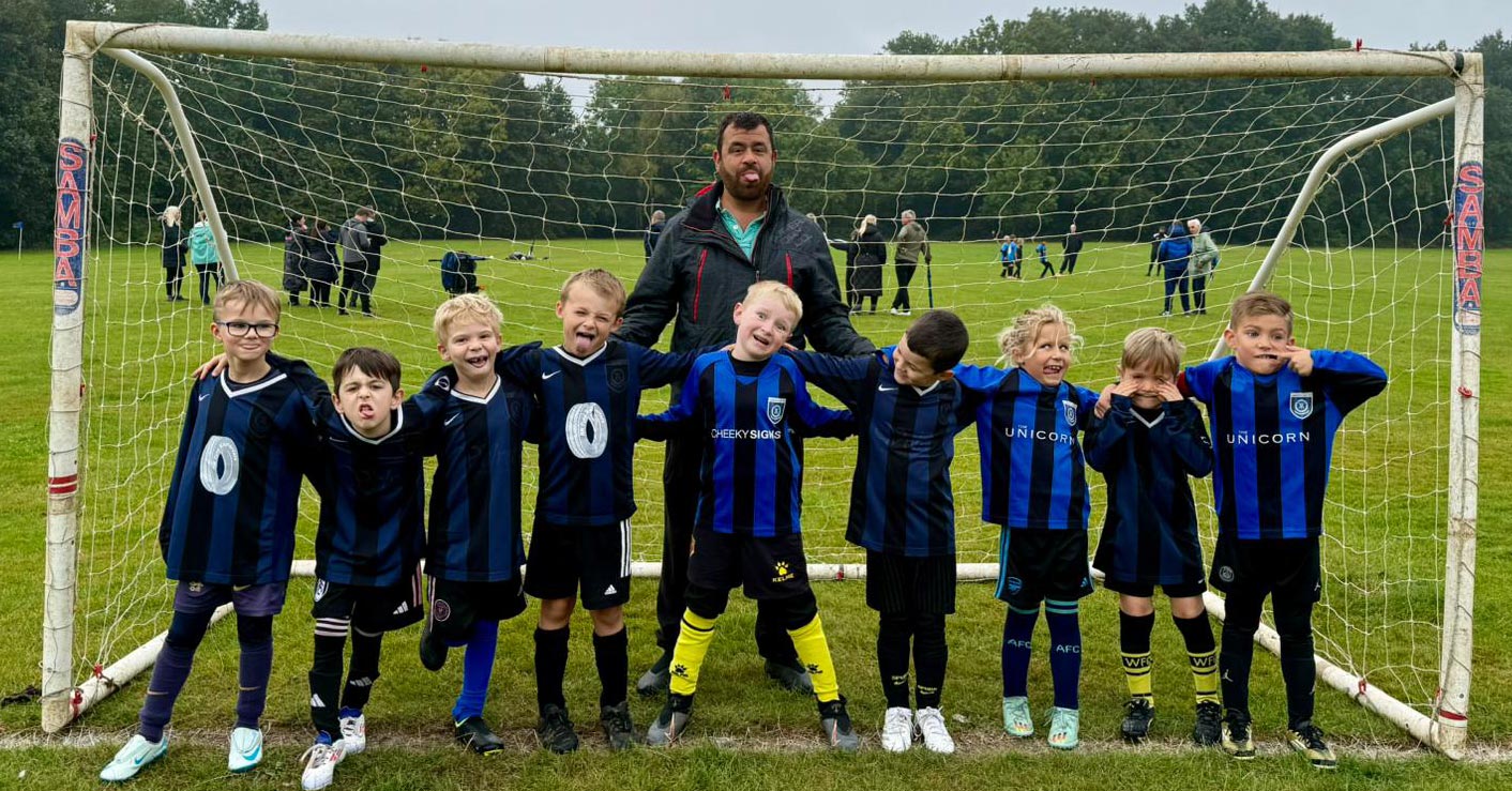 Under 7 Blue Team Photo