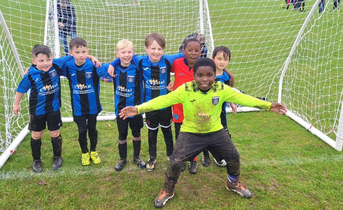 Under 8 Blue Team Photo